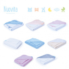 Новинка! Полотенце с уголком и варежкой Nuovita GRAZIA!