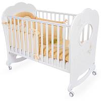 22R.140RIGA Комплект "БИБА" из коллекции "4 времени года" для кроватки: мягкий бортик+ одеяльце с вы