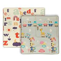 Игровой коврик Forest kids Alphabet ang Animal Train 150х180х1 см