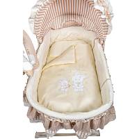 Набор в люльку 6 пред.  (одеяло, подушка, пододеяльник, простыня, наволочка, матрас) Bunny mon Amour