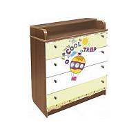 КДП 80/4-54  Комод с трансфор. крышкой "Путешествие"